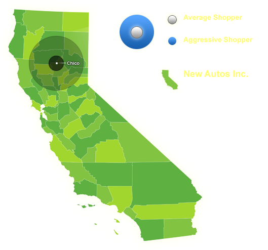 NAI searches the entire state of California for your vehicle!
